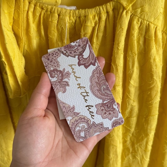 NWT Band Of The Free Sunny Yellow Maxi Dress - Picture 3 of 6